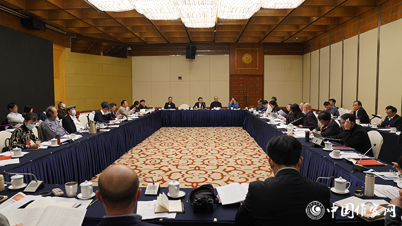 中央和国家机关代表团讨论张宏森所作工作报告